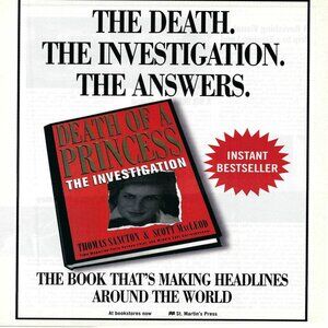 1998 Death of a Princess: The Investigation Vintage Magazine Print Ad/Poster